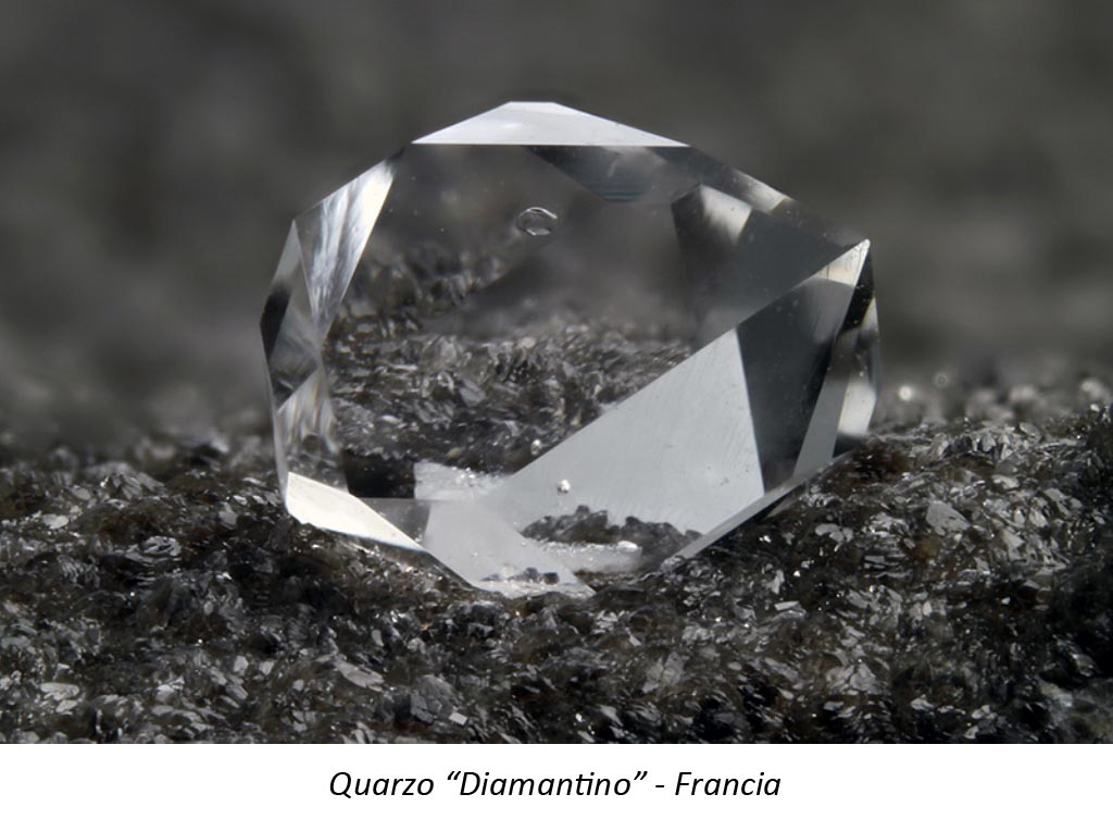 Quarzo Diamantino, Francia